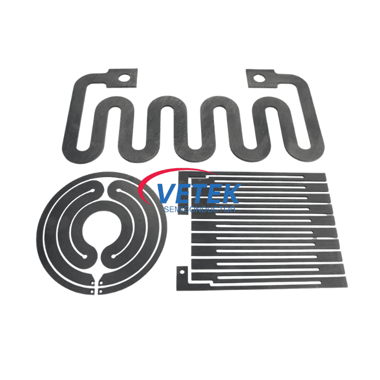 হট জোনের জন্য কাস্টমাইজড গ্রাফাইট হিটার